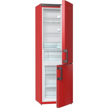 Combina frigorifica Gorenje RK6192ERD, 324 l, Clasa A++, Rosu