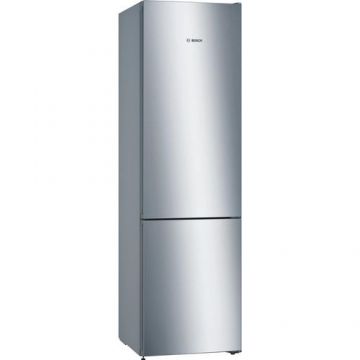 Combina frigorifica BOSCH KGN39VLEB Seria 4, 368 l, NoFrost, Clasa energetica E, H 203 cm (Inox)