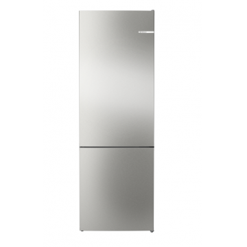 Combina frigorifica BOSCH KGN492IDF, 440 L, Clasa D, No Frost XXL, VitaFresh, Iluminare LED, Perfect FIT, H 203 cm (Inox)