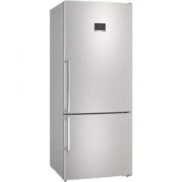 Combina frigorifica Bosch KGN76XIEP, 526 L, No Frost, Display TouchControl, Super Cooling, H 186 cm, Clasa E (Inox) Combina frigorifica Bosch KGN76XIEP, 526 L, No Frost, Display TouchControl, Super Cooling, H 186 cm, Clasa E (Inox)