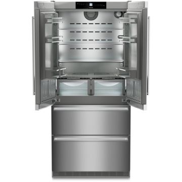 Combina Frigorifica CBNste 8872 No Frost 203Cm Inox 522L Clasa E Gri