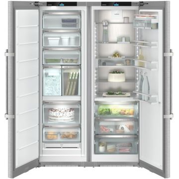 Combina frigorifica Side-by-Side Liebherr Prime XRFsd 5265 BioFresh Professional 661 litri NoFrost SDB ready clasa D inox antiamprenta