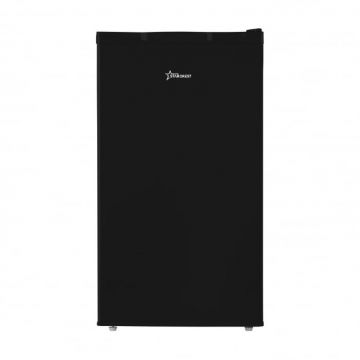 Frigider cu o usa STARCREST SF-85BK-E, Clasa E, Capacitate 85L, Iluminare interioara, Compartiment gheata, H 82 cm, Negru